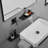Single-handle Bathroom Faucet with Drain Assembly