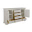 Ensemble de chambre à coucher 4 pièces Terra (1 lit, 1 commode, 1 miroir, 1 table de chevet)-1977293770