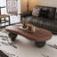 Table basse de 40 pouces en forme de nuage avec 3 pieds sphériques pour le salon-99111474-78748548