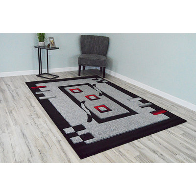 Mccampbell Performance Abstract Indoor Rug