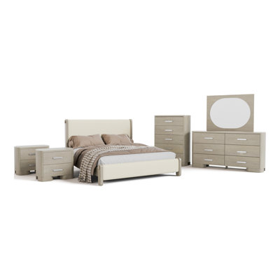 Gomez Linscott 6-Piece Bedroom Set