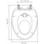 Momea Soft Close Round Family Toilet Seat