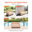 Banc de rangement d'extérieur Pe 70gal