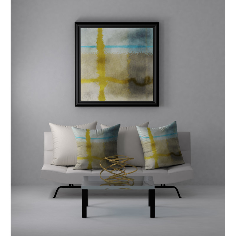 Housse de coussin carré fascinant bol, 20 po X 20 po