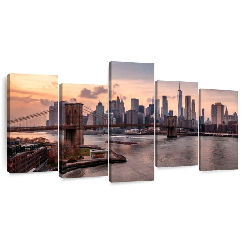 Senne Brooklyn Dusk, 24" H x 49" W
