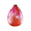 Artemis European Art Glass Vase Ruby