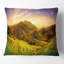 Champ de riz sur un paysage en terrasses - coussin à imprimé paysage-918896309-918896305