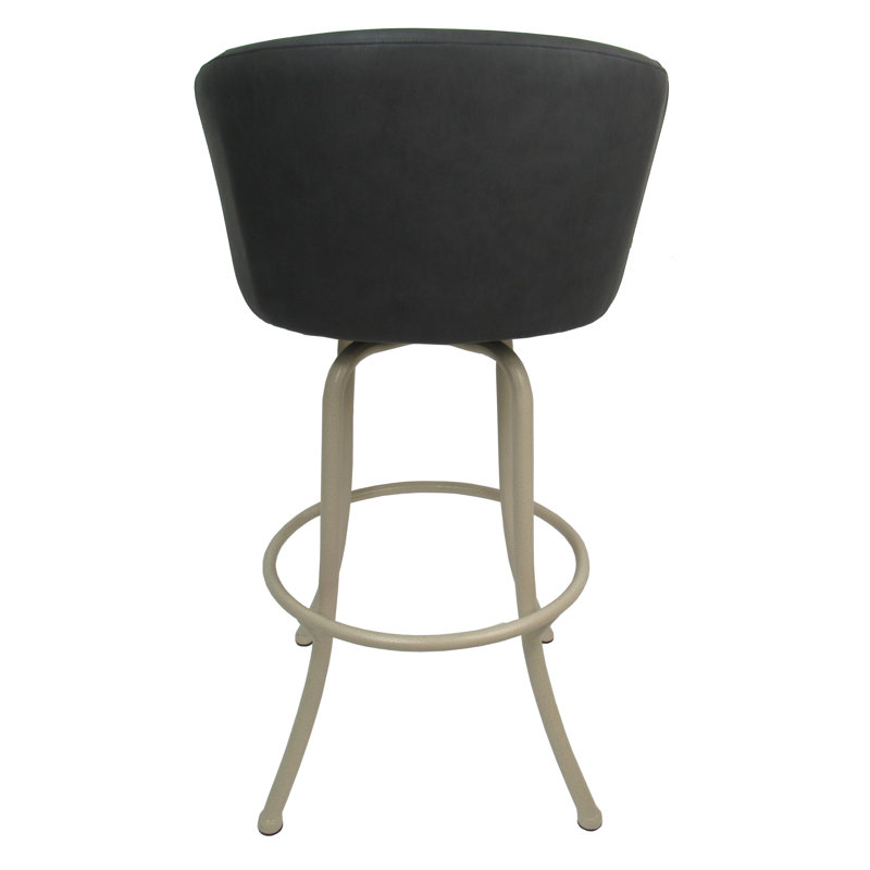Tabouret de bar rotatif 26 po Deagan, Très grand (siège d'une hauteur de 34 po), Pierre de lune