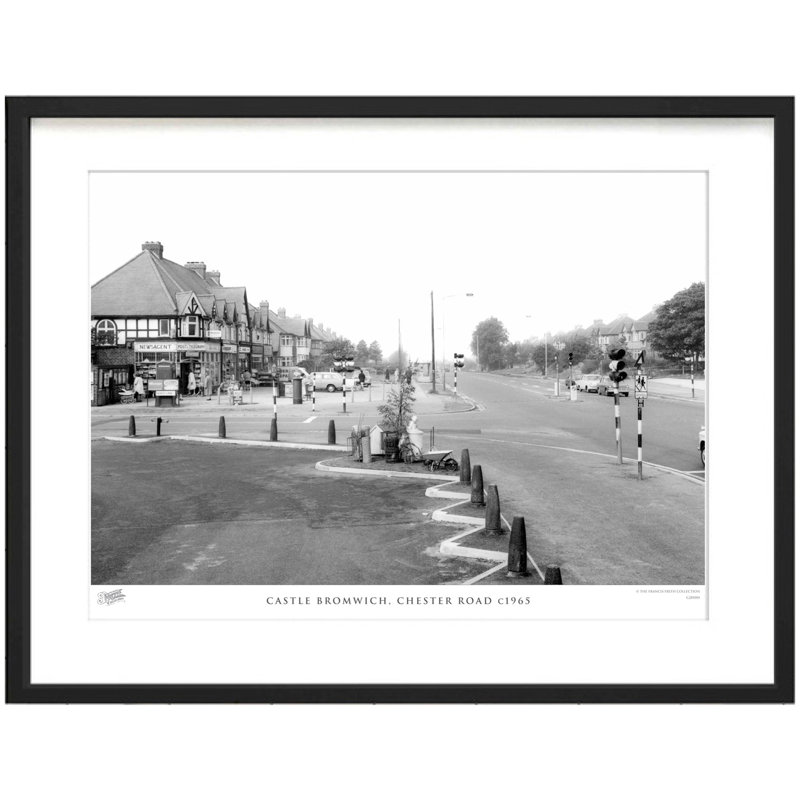 Castle Bromwich, Chester Road C1965 - Single Picture Frame Print, 28cm H x 36cm W x 2.3cm D