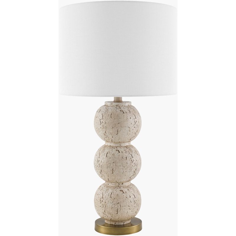 Lampe de table Kee, Crème