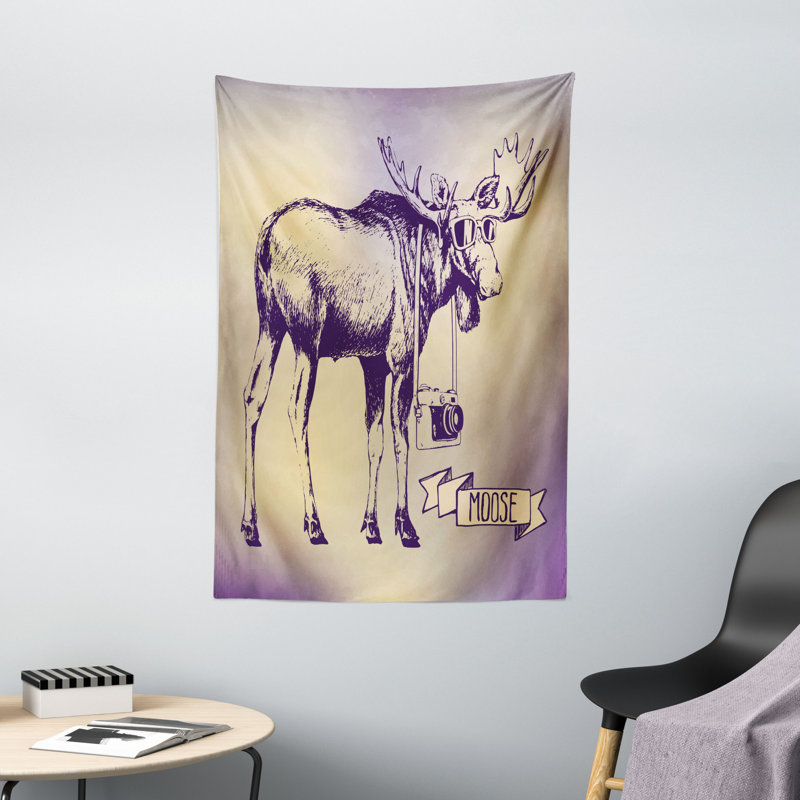 Tapisserie en polyester rétro, H 60 po x l 40 po