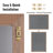 VEVOR No Steel Manufactured Wood Chalkboard