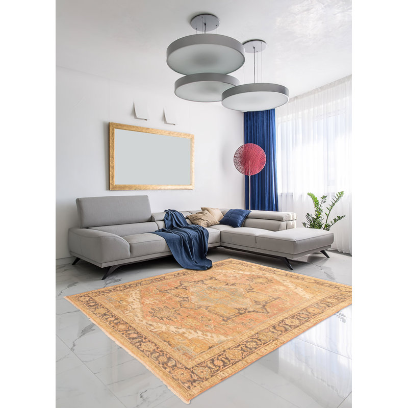 Jules Serapi Copper Rug 8'11" x 12'3"