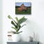 Art mural en verre acrylique épique «Creekside's American Bison» par Jim Brune, 16 po x 12 po
