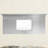 48'' W X 22'' D Engineered Stone Gray Vanity Top Drop-in Single Sink Rectangular Countertop Undermount Ceramic Center Drain Sink with 4 In. H Backsplash & Single Pre-drilled Faucet Hole