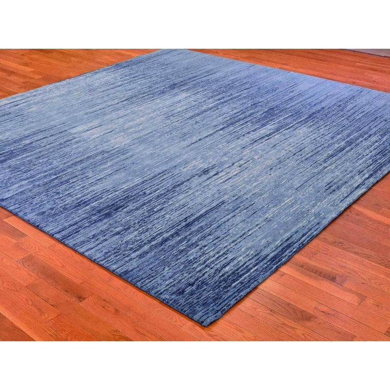 Tapis carré carré en laine noué à la main 10 pi 1 po x 10 pi 1 po 7C7235C0B1894CA2926A735CE33EE63C