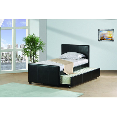 Alyssea Platform Standard Bed with Trundle by Latitude Run