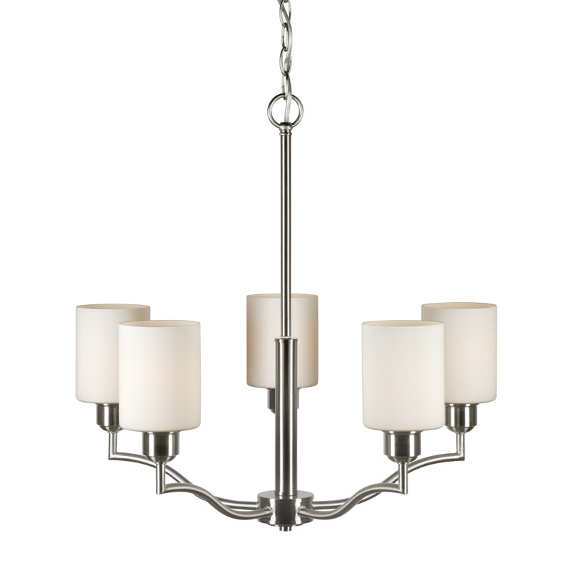 Lustre classique/traditionnel ombré 5 lumières Hadrian