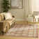 Tapis d'intérieur rouille Maridee