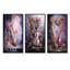 «Lyre Lore Mythical Mauve», ensemble de 3 reproductions d'art sur toile-1322473308-1322473297