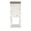 Table de chevet 2 tiroirs Audet
