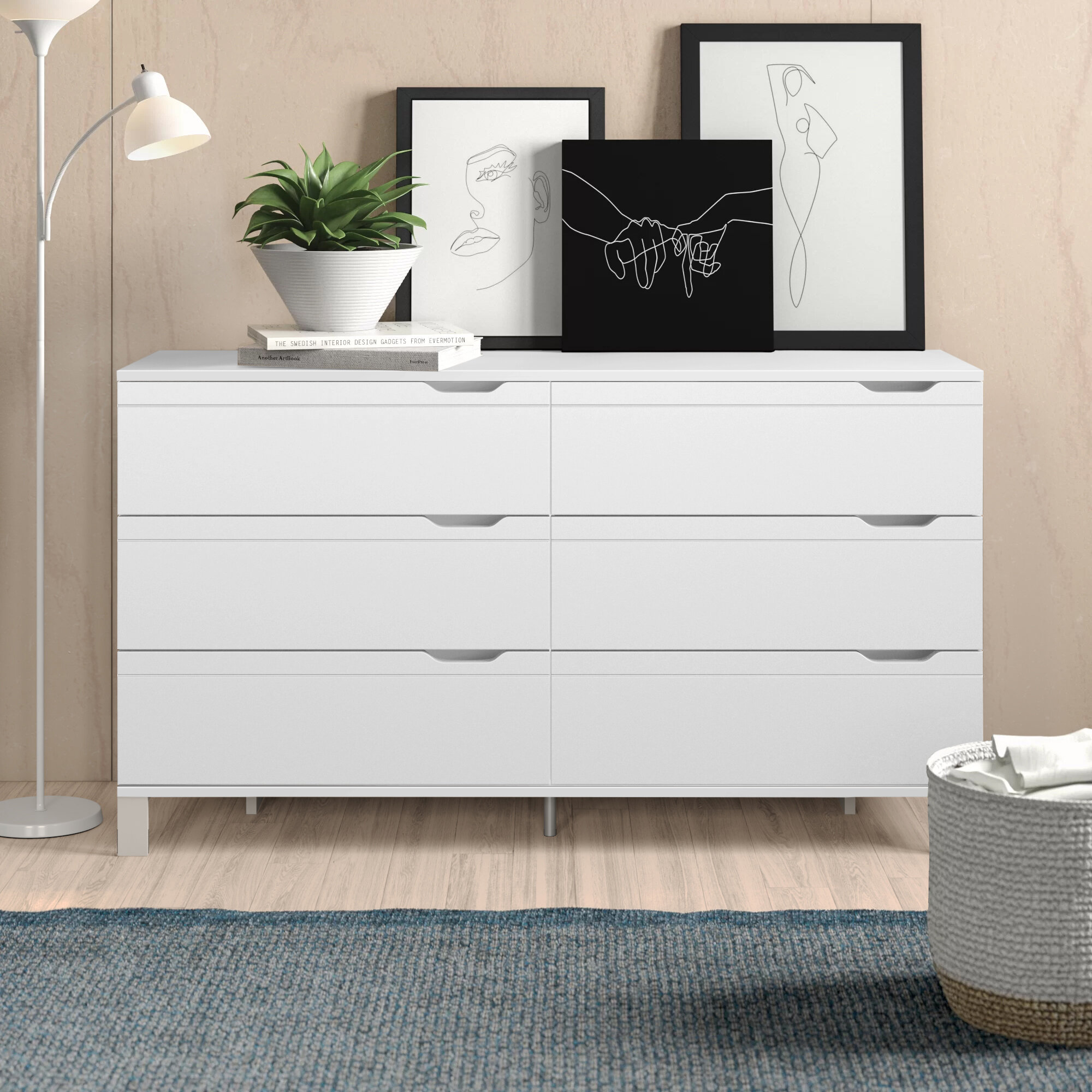 Ebern Designs Sariha 6 - Drawer Dresser & Reviews - Wayfair Canada