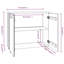 Gwenith 85cm Solid Wood Sideboard-496063891