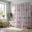 Rideau de douche rose Aura - Premium-1476332343