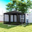 Pop Up 25 Ft. W x 25 Ft. D Metal Soft-top Canopy-1252622860