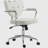 Home Office Chair, Computer Desk Chair with Button Tufted Velvet-Feel Fabric, Swivel Vanity Chair-689336136