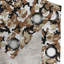 Rideau à œillets décoratif à 2 panneaux Camouflage, 50 po, caramel pâle et brun clair-874651325