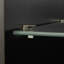 Armoire latérale noire avec lampe vibrante à bande en aluminium - Grand espace de rangement créé l 40 x P 29 x H 170 cm 48,18 lb Spacieux et fini