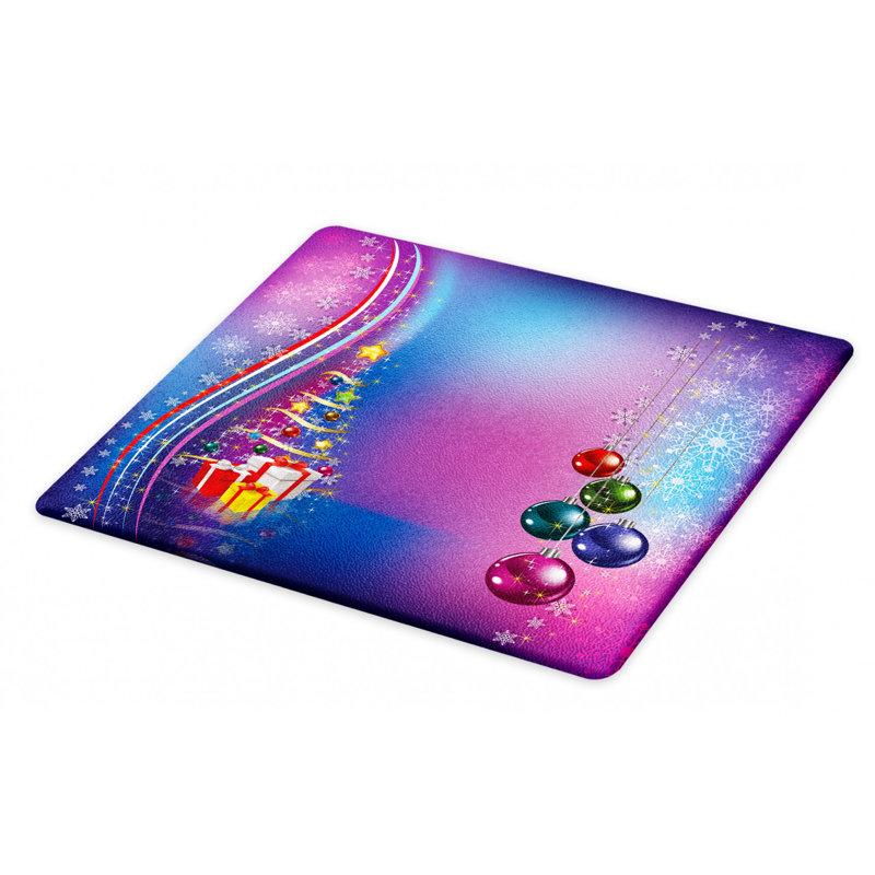 Planche à découper en verre christam east urban home, 11,5 po x 8 po