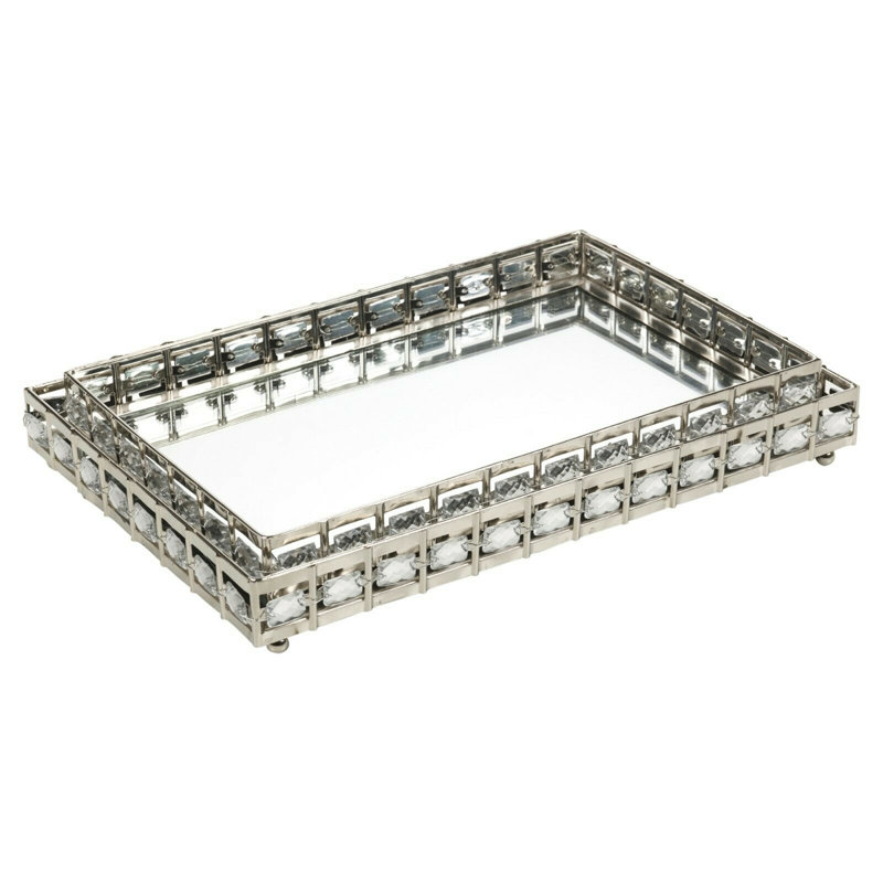 Mulvey Glass Tray - Set of 2