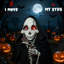 Décoration d'Halloween pour l'extérieur, jeu de guitare Grim Reaper, décoration d'Halloween pour l'extérieur
