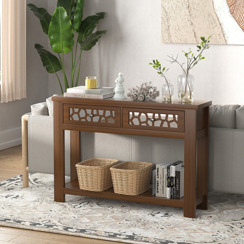 Console 46,5 po, Brun rustique