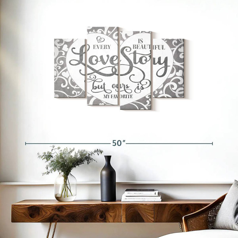 Tergel Love Story Typography
