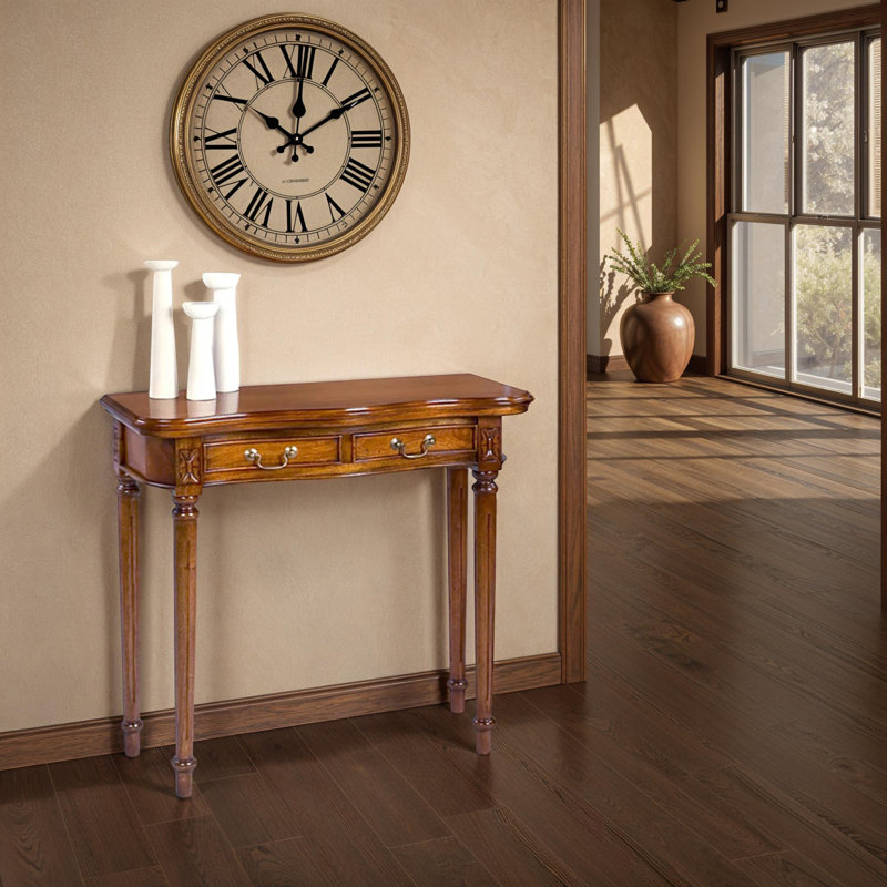 80cm Solid Wood Console Table