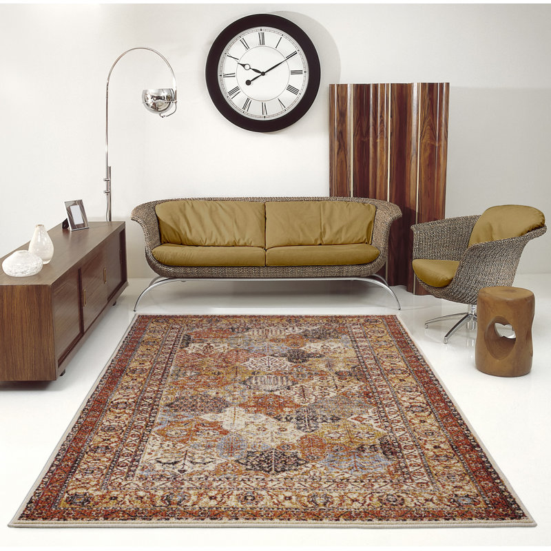 Manteno Oriental Indoor Rug, Rectangle 9' x 12'