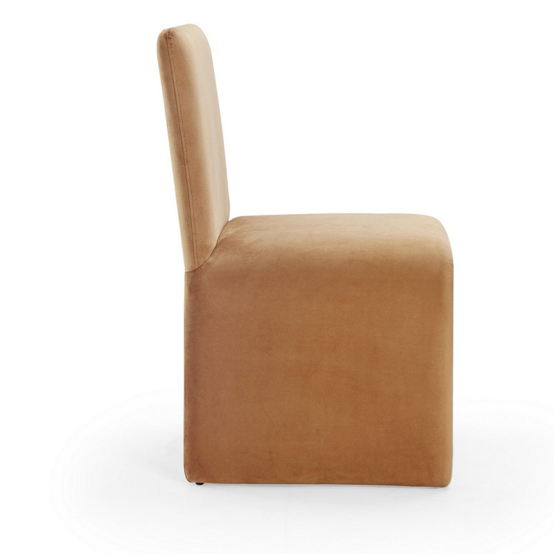 Eda Unfinished Dining Chair, Brown