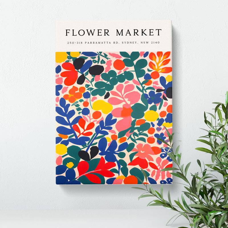 XMKTMKT-574 Sydney Flower Market Exhibition No.3 - Wrapped Canvas Print, 50cm H x 35cm W x 3cm D