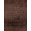 Ava Handmade Viscose Silky Solid Soft Dark Brown Rug-60827350