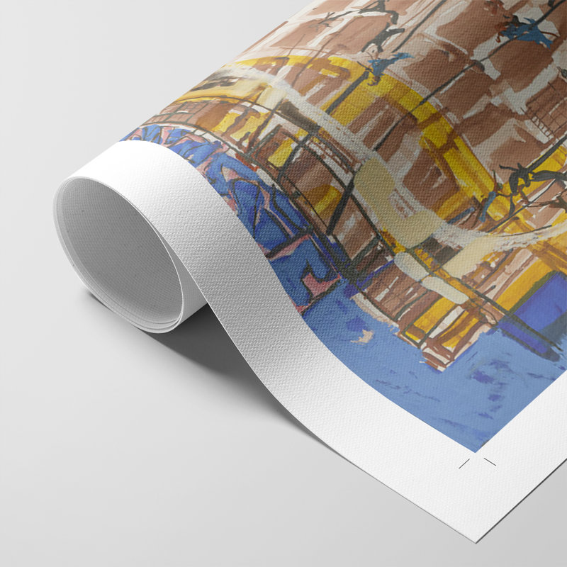 Bandaloo II - Impression sur toile seulement - NON CADRE, H 60 po x l 40 po
