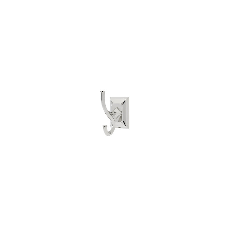 Single Robe Hook, Polished Chrome