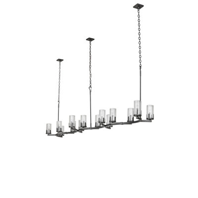 Lustre long 14 lumières 118 "118" Cero