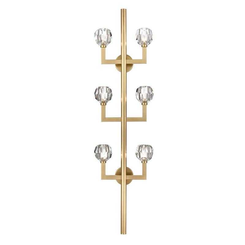 Applique murale en fer Parisian, Chrome