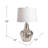 Alyias Mercury Glass Table Lamp