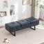 Banc de rangement rembourré en similicuir Charice-132539113