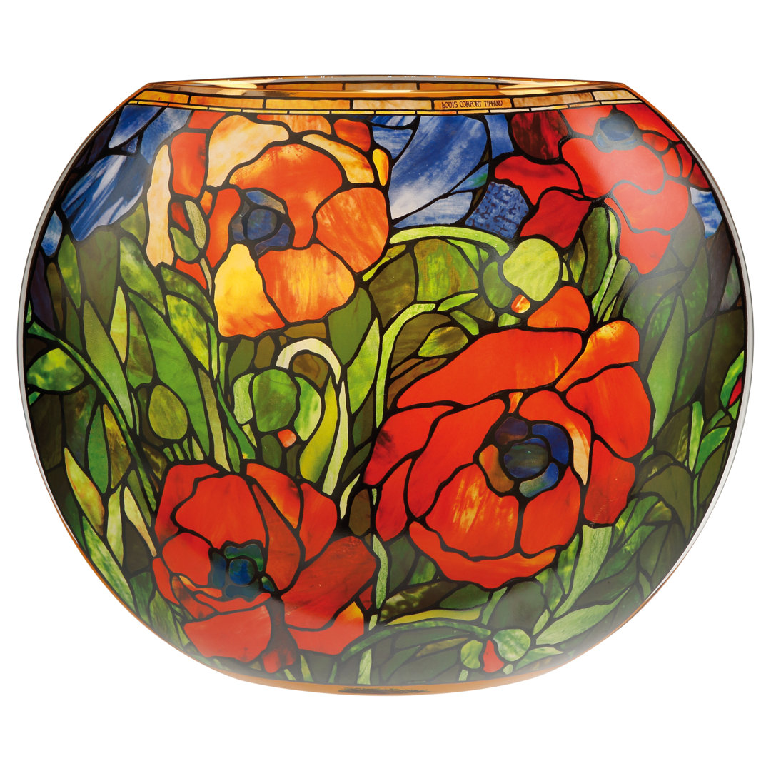 Tischlampe Louis Comfort Tiffany Orientalischer Mohn