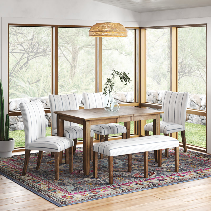Fergerson Extendable Four Leg Dining Set